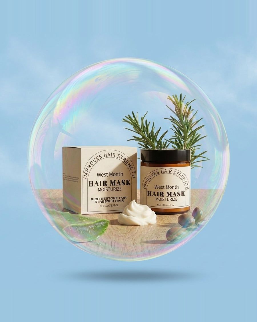 Hair Root Shea & Mango Butter Moisture Hair Mask, 100g