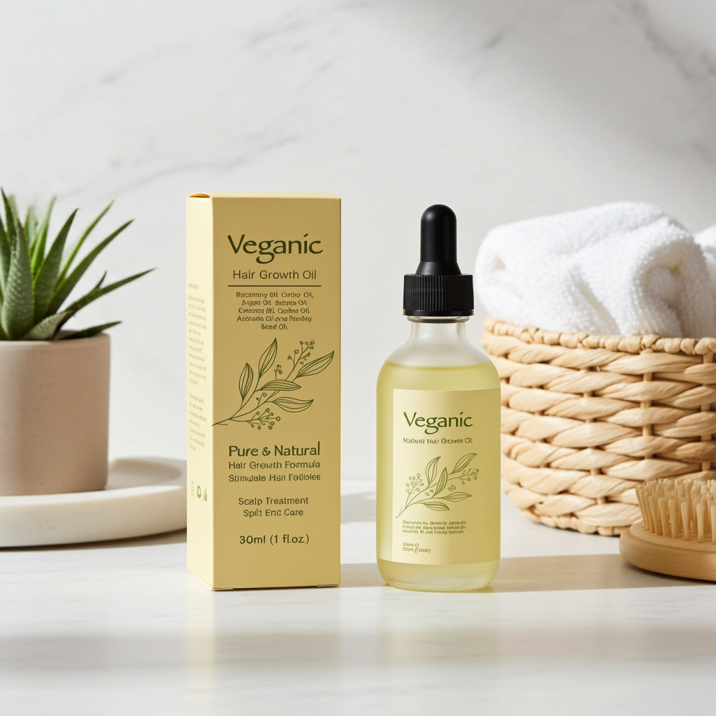 Hair Root Rosemary Scalp Oil, 30ml 8-botanical blend for dry and damaged hair
