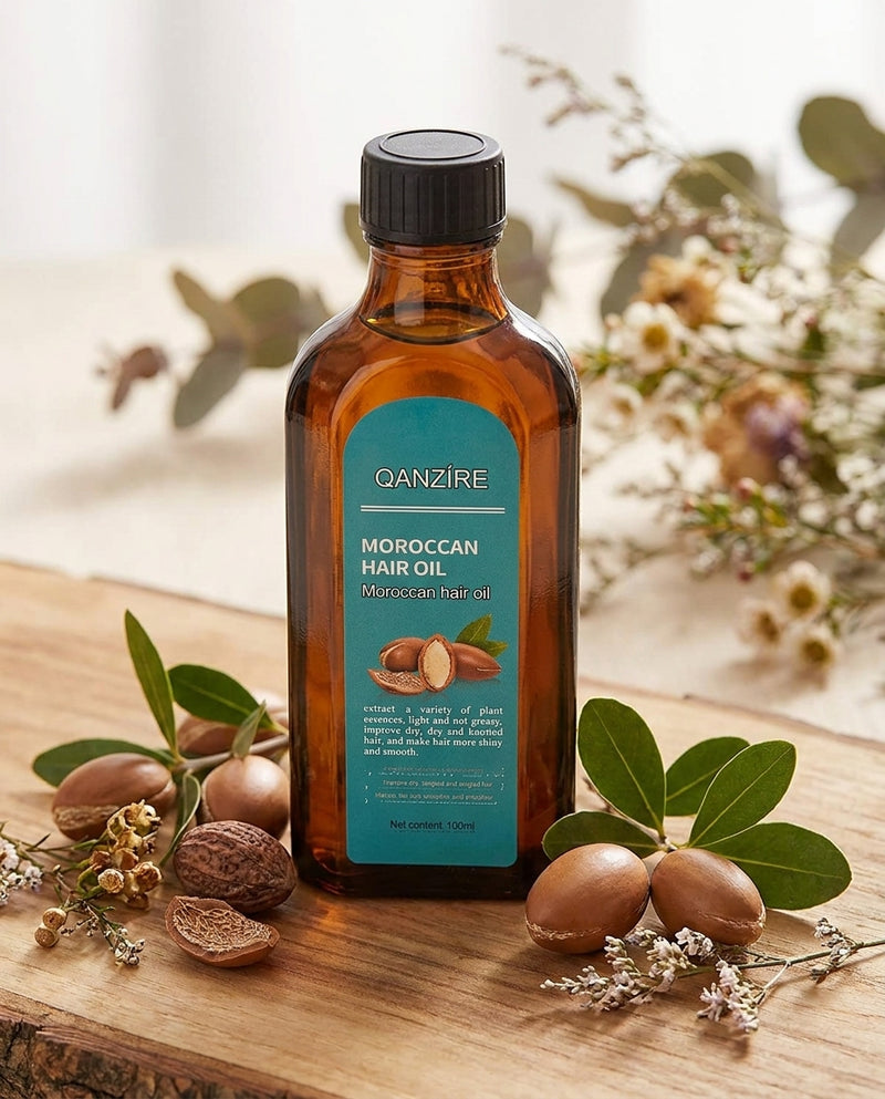 QANZIRE Moroccan Argan Hair Oil — 100ml